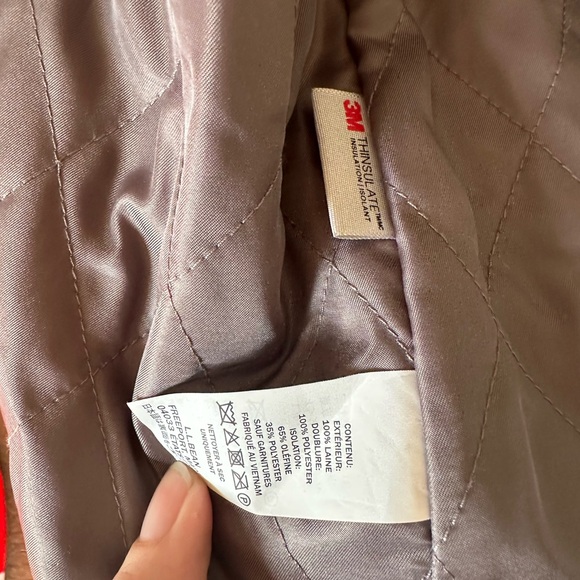 Women's Classic Lambswool Peacoat - Picture 6 of 6